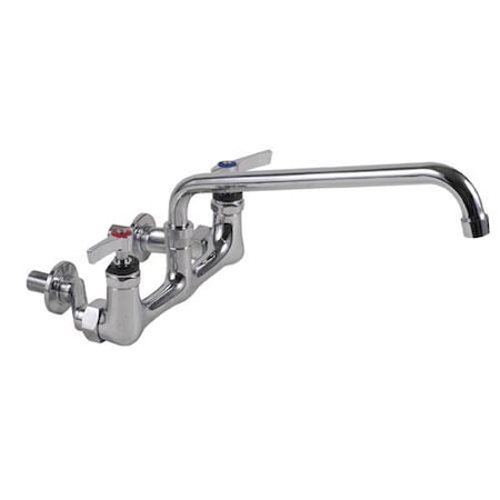 Encore Plumbing Adjustable Wall Mount Faucet w/ 12 in Spout 18134